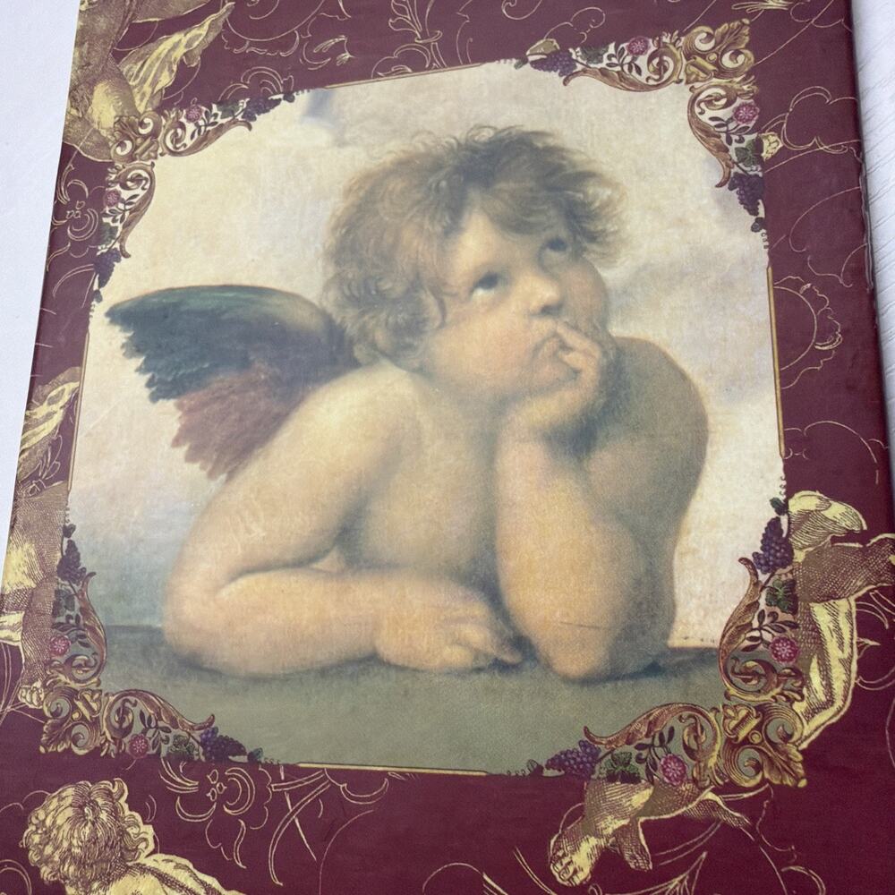 Photo Album Raphael Sistine Madonna Tina Higgins Angels Cherubs Y2K 4x6 Vintage
